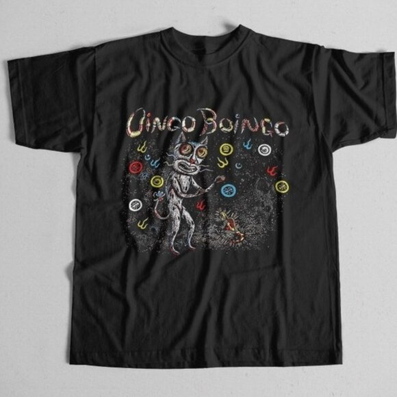 Oingo Boingo 1982 Music Tour Rock Band Graphic Fan Gift T-Shirt Retro 05 - Picture 1 of 5
